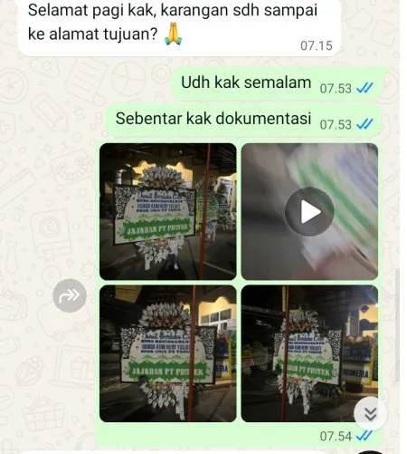 Pengiriman Papan Bunga Selamat Kroyo Gebang