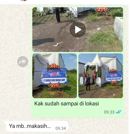 Pengiriman Karangan Bunga Kroyo Gebang