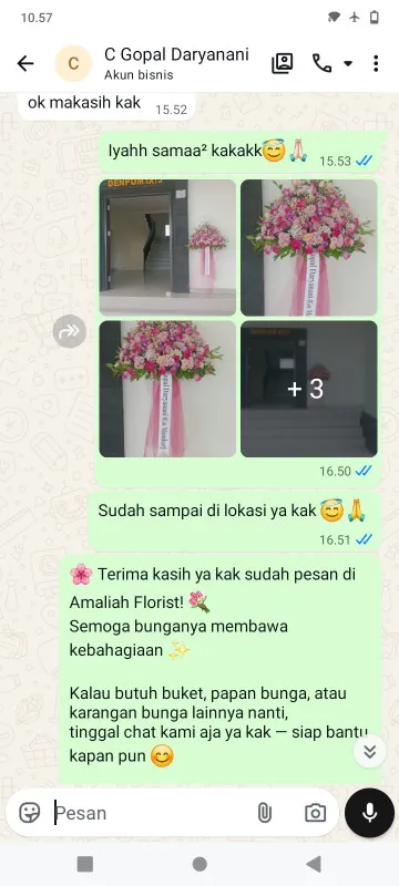 Pengiriman Karangan Bunga Kroyo Gebang